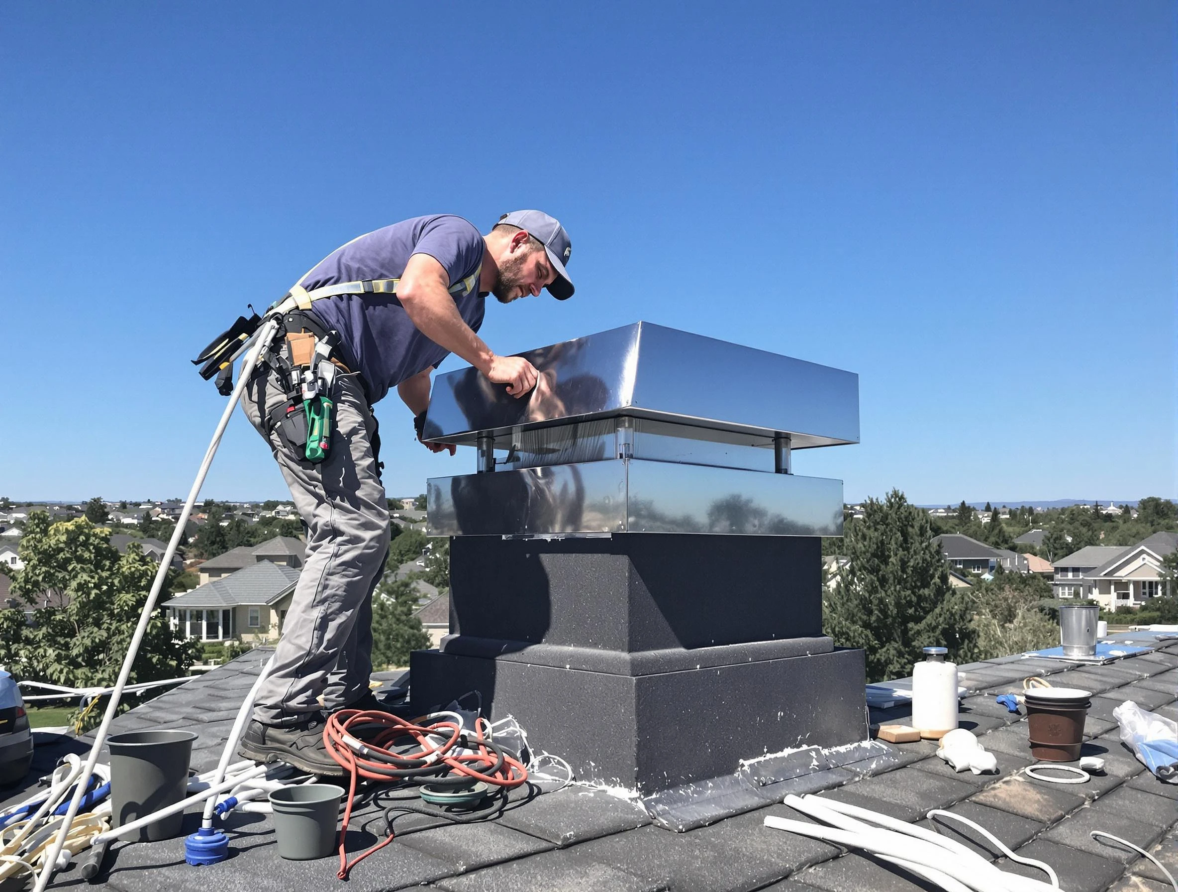 Chimney Cap Services service in Toms River, NJ
